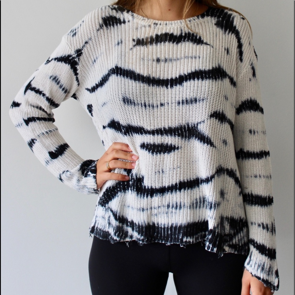Generation love tie-dye sweater